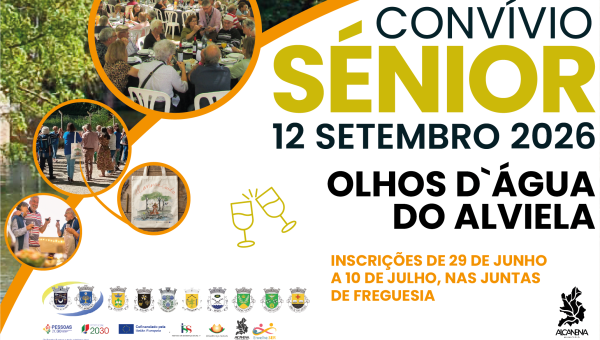Convívio Sénior 2026 | Olhos d'Água do Alviela